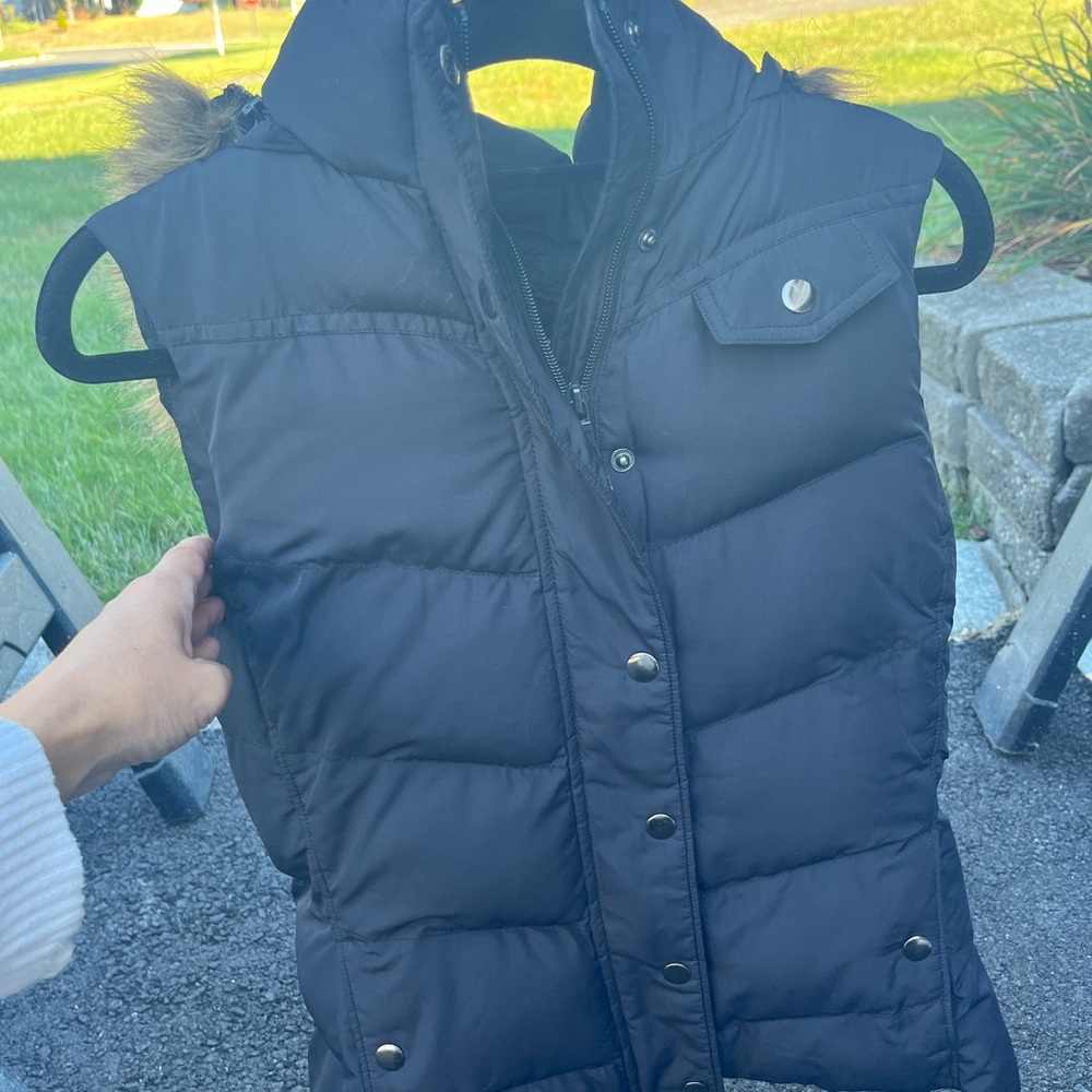Banana Republic Black Vest